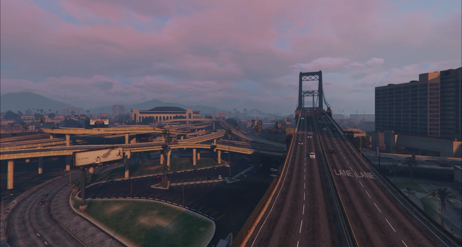 Le grand pont de Duguba City